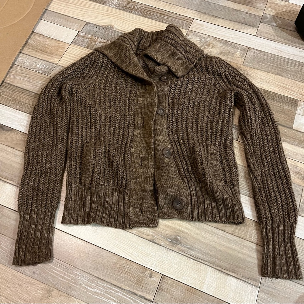 Mossimo - Brown Knit Cardigan